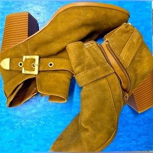 Tan Booties